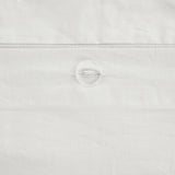 King/Cal King 3 Piece Elastic Embroidered Cotton Duvet Cover Set B03596516