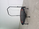 ZUN 48" Foldable Mini Trampoline Max Load 300lbs, Fitness Rebounder with Adjustable Foam Handle, 66837725