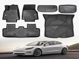 All-Weather TPE Mats for Tesla Model Y 2021-2022 - Waterproof, Anti-Slip, Full Coverage Car W2801P282467