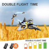 V17 Remote Control Plane 2.4Ghz Foam RC Airplanes Helicopter Quadcopter,Spinning Drone with Cool 42705820