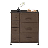 ZUN Dresser with 7 Drawers - Furniture Storage Tower Unit for Bedroom, Hallway, Closet, Office 93348280