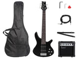 GIB 5 String Full Size Electric Bass Guitar SS Pickups and Amp Kit for The 62747135