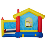 ZUN 8 in 1 Inflatable Bounce House with Blower Basketball Hoop Ocean Balls Ring-toss Game Target and W1677P204584