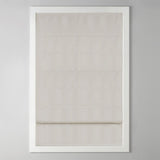 Basketweave Room Darkening Cordless Roman Shade B035129711