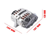 150A 12V Clockwise Alternator with 6-Groove Pulley Fits for 2016-2021 Hyundai Tucson Sport Utility 67159166