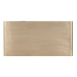 Gold Aluminum and Grey Writing Desk with X Shape Metal Base B062P184563