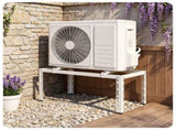 Adjustable Mini Split Ground Stand, 400 lbs Heavy Duty AC Condenser Stand for 900036000 BTU 53186987