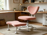 Meditation chair, an ergonomic cross-legged seating chair with lumbar support and a W3248P456664