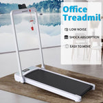 ZUN Treadmill home office use together, the sound is small, you can fold the indoor fitness equipment, 86943078