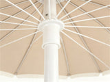 7 FT Boho Patio Umbrella with Fringe Tassel, 30&deg Adjustable Tilt Outdoor Sun Canopy, Portable 06135308