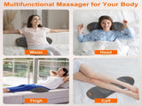 3 in 1 Lumbar Support Pillow with Vibration Massage, Heating & Airbag Stretching, Memory Foam Back 43455412