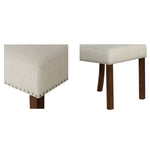 ZUN Upholstered Dining Chair with Nailhead Trim Set of 2 B035P265991