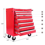 5-Drawer Metal Rolling Tool Chest with Wheels,Tool Storage Cabinet With Locking System W2788P206460