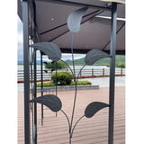 ZUN 13x10 Outdoor Patio Gazebo Canopy Tent With Ventilated Double Roof And Mosquito net W41942174