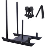Weight Training Pull Sled, Fitness Strength Speed Training Sled, Steel Power Sled Workout Equipment 39286167