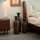 Desktop Vase, Brown Decorative Floor Vase, Classic and Neat Floor Vase, High Independent Flower W2796P261490