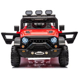 ZUN 24V Ride On Large PickUp Truck car for Kids,ride On 4WD Toys with Remote Control,Parents Can Assist W1396134564