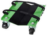 Snowmobile Dolly Heavy Duty Carries up to 1500lbs V-Slide with 2.5" Swivel Casters Rubber Pad 68808090