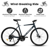 ZUN A28320 Mountain Bike , Suspension Fork, Steel Frame Disc-Brake for Men Women Mens Bicycle Adlut Bik W1856P188054