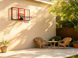 Wall-Mounted Basketball Hoop, Shatter-Resistant Backboard, Solid Rim & All-Weather Net, Indoor & 96602449