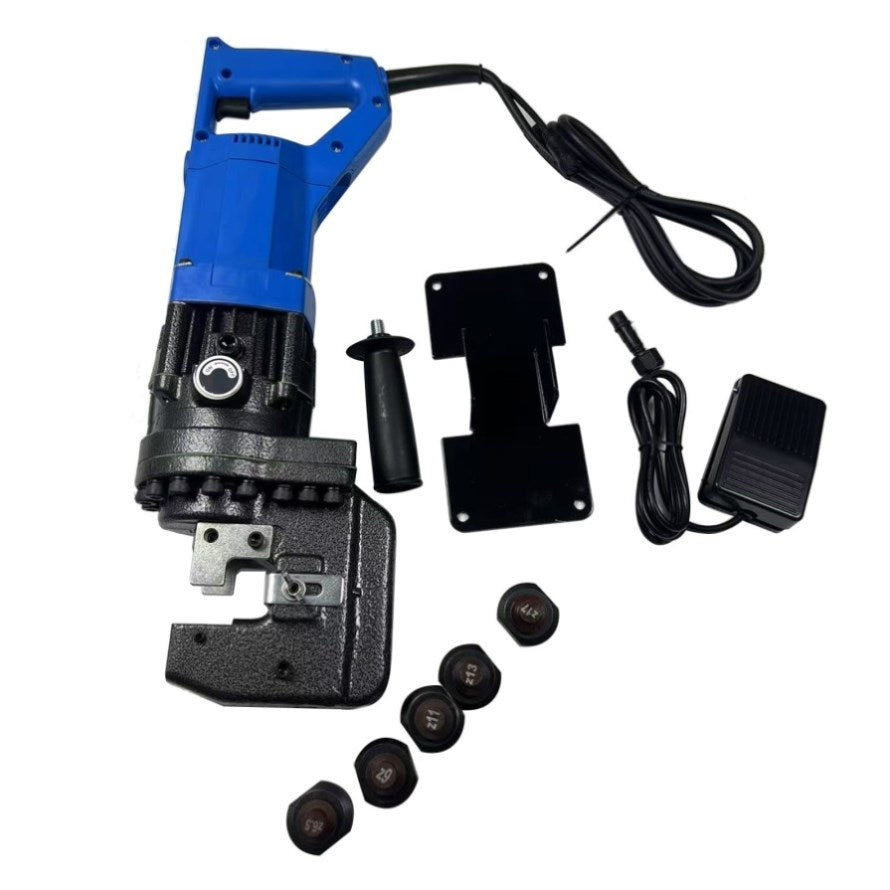 Electric Hydraulic Hole Puncher Knockout Punching Machine Set with 5 D ...