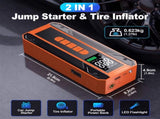 Car Jumper Starter Portable Battery Pack With 150PSI Tire Inflator, Jump Starter With Air 98194116