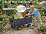 3-in-1 Oversized Steel Garden , 880lbs Pullable Mesh Metal Garden, All-Terrain Utility 38415817