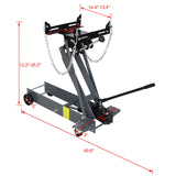 Hydraulic transmission service jack,flloor jack 1 ton capacity 2200lb,low profile W46542622