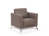 Malaga Taupe Leather Chair B2726P496934