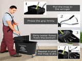 Cleaning bucket with wheels 68551157