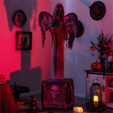 5.5-foot Halloween decorations with wing flutter 79834947