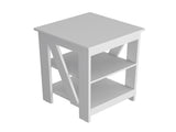 Side Table Rossville, Living Room, White B092P191181
