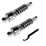 Pair 11.75" Chrome Rear Shocks Fit for Harley Sportster XL 883 1200 1979-2012 FXR 1982-1994 Street 70673924
