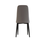 A set of 2 dining chair, modern style chair made of high-quality PU Leather fabric with thick soft W2189P168412