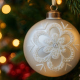 6PCS Set Glass Christmas Ball Ornaments 3.9" Tree Hanging Decor Holiday Party Set FBA shipment 76626959