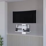 White Dual-Shelf Wall Floating Shelf B062P175185