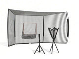Softball & Baseball Net with Strike Zone Tee Caddy And Portable Carry Bag Pitching Hitting Training 06232030