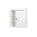 ZUN Bathroom Wooden Wall Cabinet with a Door 20.86x5.71x20 inch 03968615