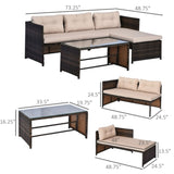 Pieces Patio Furniture Set 01499926