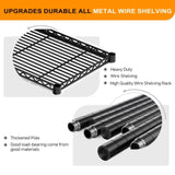 58''W Adjustable Storage Shelves 1500LBS NSF Wire Shelving Unit 5 Tier Metal Shelving for Storage 27764332
