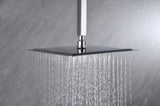 High Pressure Rain Shower Head, Ultra-Thin Showerhead 304 Stainless Steel Waterfall Shower with W1272111468
