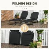 ZUN Folding Lounge Chairs / beach chair （Prohibited by WalMart） 05855396