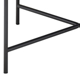 Weathered Grey Oak and Black Coffee Table B062P181353