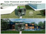 Upgraded Ultrasonic Animal Repeller, Solar Powered Pest Deterrent with PIR Motion Sensor, LED 29622829