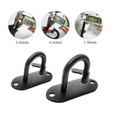 ZUN 3-piece wall-mounted exercise anchor, resistance band wall hook, home gym installation anchor, 43759579