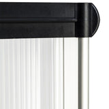 HT-100 x 96cm Household Application Door & Window Rain Cover Eaves Black Holder 29975683