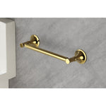 ZUN 6 Piece Brass Bathroom Towel Rack Set Wall Mount W2287P169795