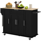 Kitchen Cart/Storage cabinet -Black 71303734