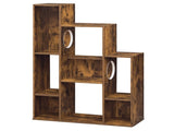 Cat Bookshelf Cabinet , 8 Organized Storage Sections & Multiple Climbing Platforms 04325882