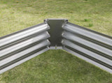 Raised Garden Bed Kit - Metal Raised Bed Garden 7.6x3.7x0.98ft for Flower Planters, Vegetables Herb 30888205